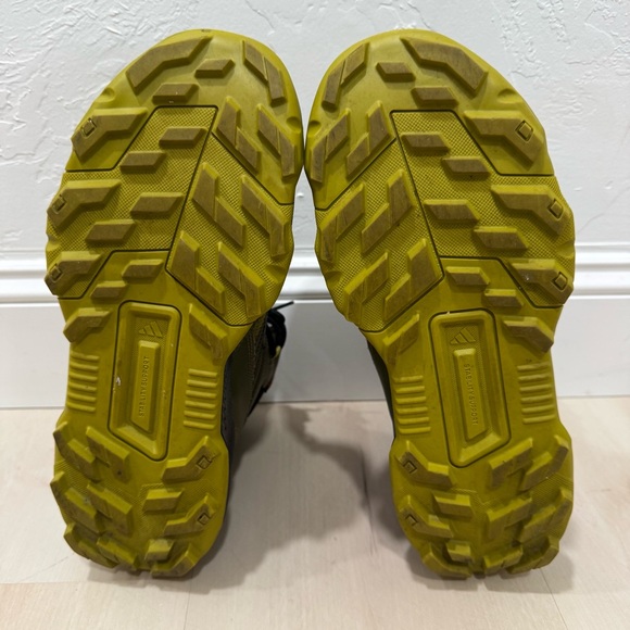 Adidas Terrex Unity Leather Mid COLD.RDY Hiking Shoes Men's 11 Olive Green - Picture 13 of 13